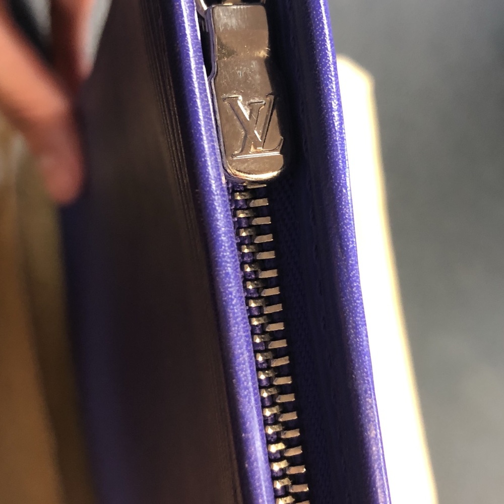 Louis Vuitton toiletry 26 purple epi leather